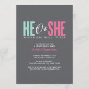 Search for gender reveal invitations Party
