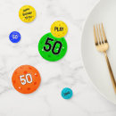 Search for 50th birthday confetti Party