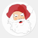 Search for santa face stickers Claus