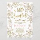 Search for snowflake baby girl shower invitations Snowflakes