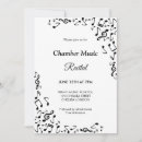 Search for rectangle cello recital invitations Concert