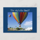 Search for rainbow hot air balloon postcards Sky