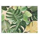 Search for tropical leaf tablecloths Green