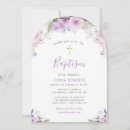 Search for lavender christening invitations Baptism