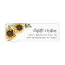 Search for rustic sunflower return address labels Botanical