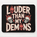 Search for fire skull mousepads Flames