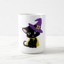 Search for witch and cat mugs Halloween