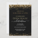 Search for gala invitations Black and gold