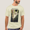 Search for sloth photo tshirts Nature
