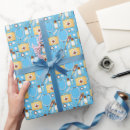 Search for nurse wrapping paper Blue
