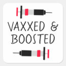 Search for vaxxed stickers Coronavirus