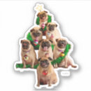 Search for winter animal stickers Christmas tree