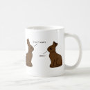Search for funny bunny mugs Easter