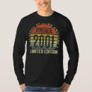 Search for 21 years old tshirts 2001