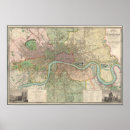 Search for vintage map of london posters Landscape