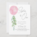 Search for babys first invitations Pink