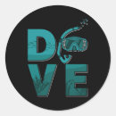 Search for freediving stickers Diver
