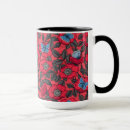 Search for butterfly red mugs Rose