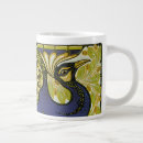 Search for peacock feather mugs Peacocks