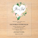 Search for peach baby shower invitations Heart