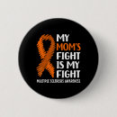 Search for multiple sclerosis fight badges Orange