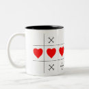 Search for tic tac toe mugs Heart