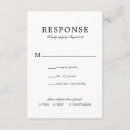 Search for plain white rsvp cards Script calligraphy
