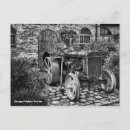 Search for vintage farm postcards Black and white