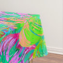 Search for psychedelic tablecloths Green