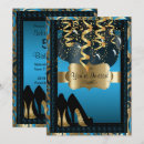 Search for high heel birthday invitations Glitter