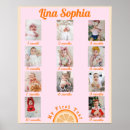 Search for babys first year posters Pink