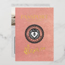 Search for rose gold foil wedding invitations Destination