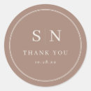 Search for traditional monogram stickers Monogrammed