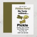 Search for dill pickle invitations Food