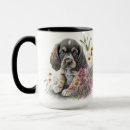Search for cocker spaniel dog mugs Watercolor