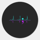 Search for suicide awareness ribbon stickers Support