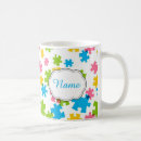 Search for puzzle piece mugs Green