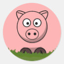 Search for cartoon pig stickers Pink