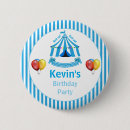 Search for birthday party badges Blue