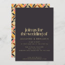 Search for black and yellow wedding invitations Elegant