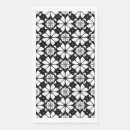 Search for black and white abstract napkins Geometry