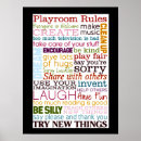 Search for rules kids posters School