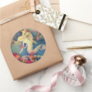 Search for mermaid and sea creatures stickers Under the sea