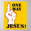Search for rescuing posters Jesus