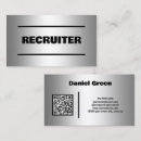 Search for resource business cards Recruitment