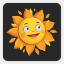 Search for sun cartoon stickers Yellow