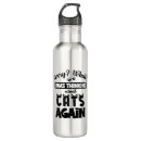 Search for cat design water bottles Kitten