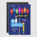 Search for bowling pins invitations Blue