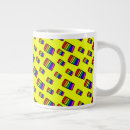 Search for block prints mugs Rainbow