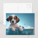 Search for bubble bath postcards Puppy